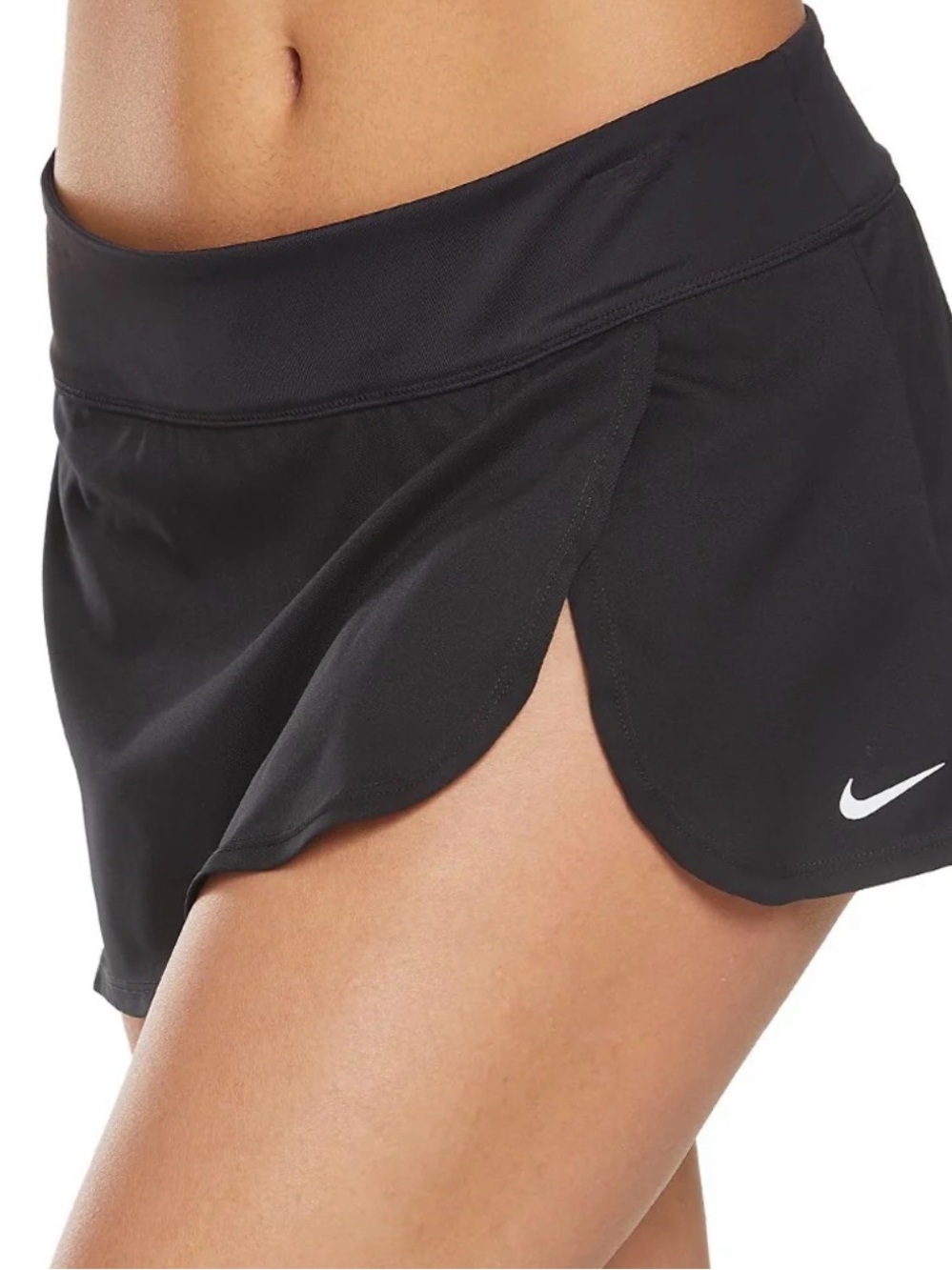 Nike Black Women's Athletic Swim Bottoms